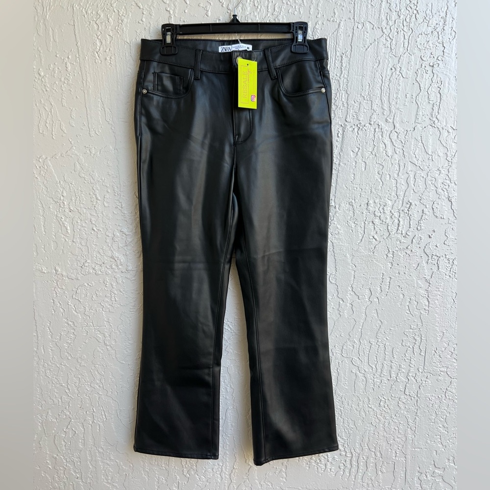 Zara Black Ankle-Length Pants
